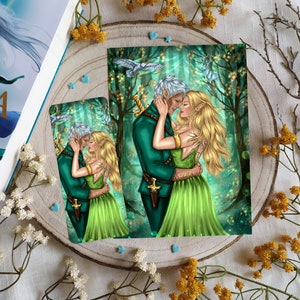 Rowaelin Print/ bookmark, Throne of Glass, book accessories