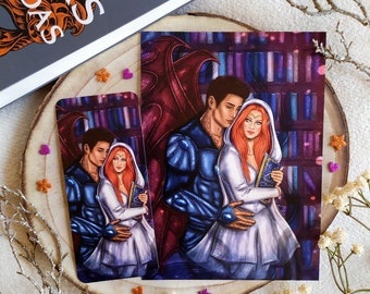 Gwynriel, Azriel & Gwyn Print/bookmark