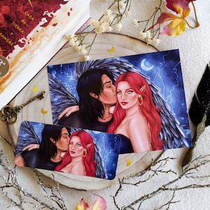 Print/ Bookmark Bryce & Hunt, Crescent City, Ciudad Medialuna Print A5+ Bookmark