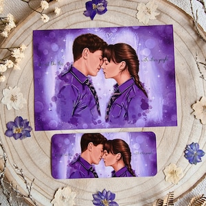 Normal People Print/bookmark,Connell & Marianne