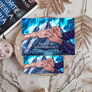 Feyre & Rhys Print/bookmark, acotar