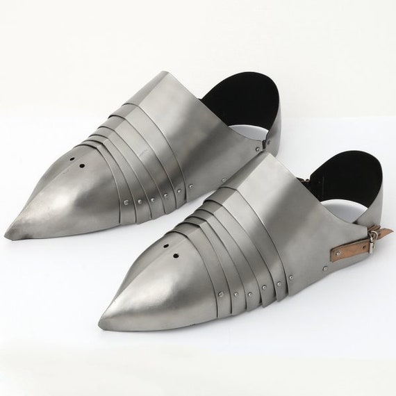 SCA LARP Steel Shoes knights protection with sabatons foot Medieval Gift
