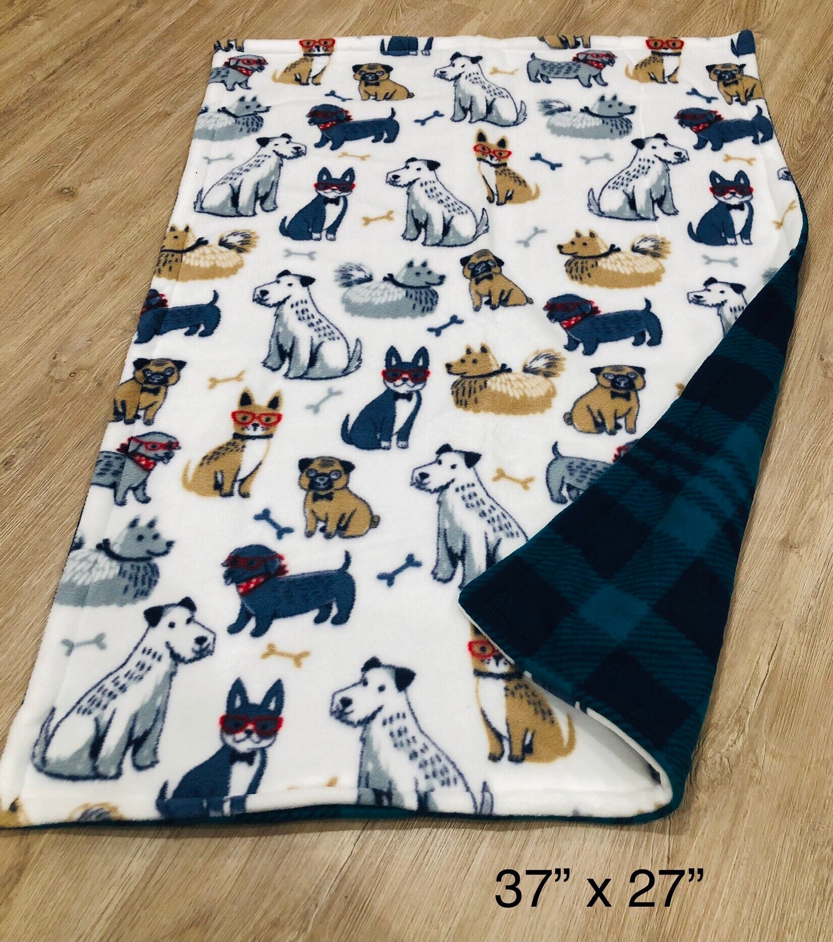 Fleece pet blanket Etsy