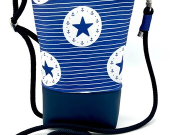 Treat bag to hang around your neck, “Anchor Star”