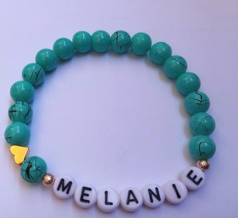 Bracelet avec nom bracelet personnalisé bracelet femme Etsy