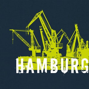 Männer Hoodie Hamburg, Hoodie mit Seitentaschen Bild 4