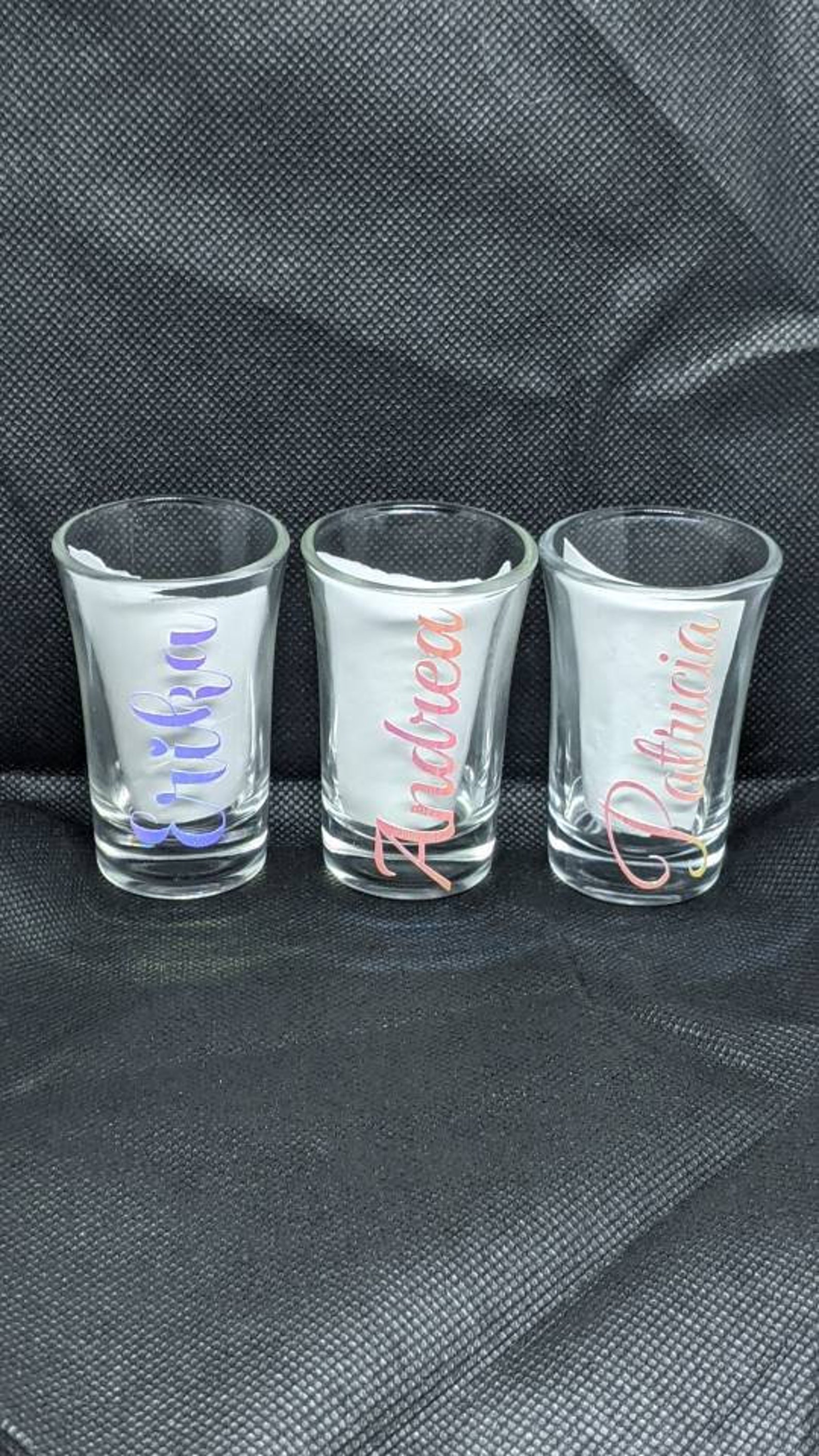 Personalized Shot Glasses Name Shot glasses Shot glasses Etsy