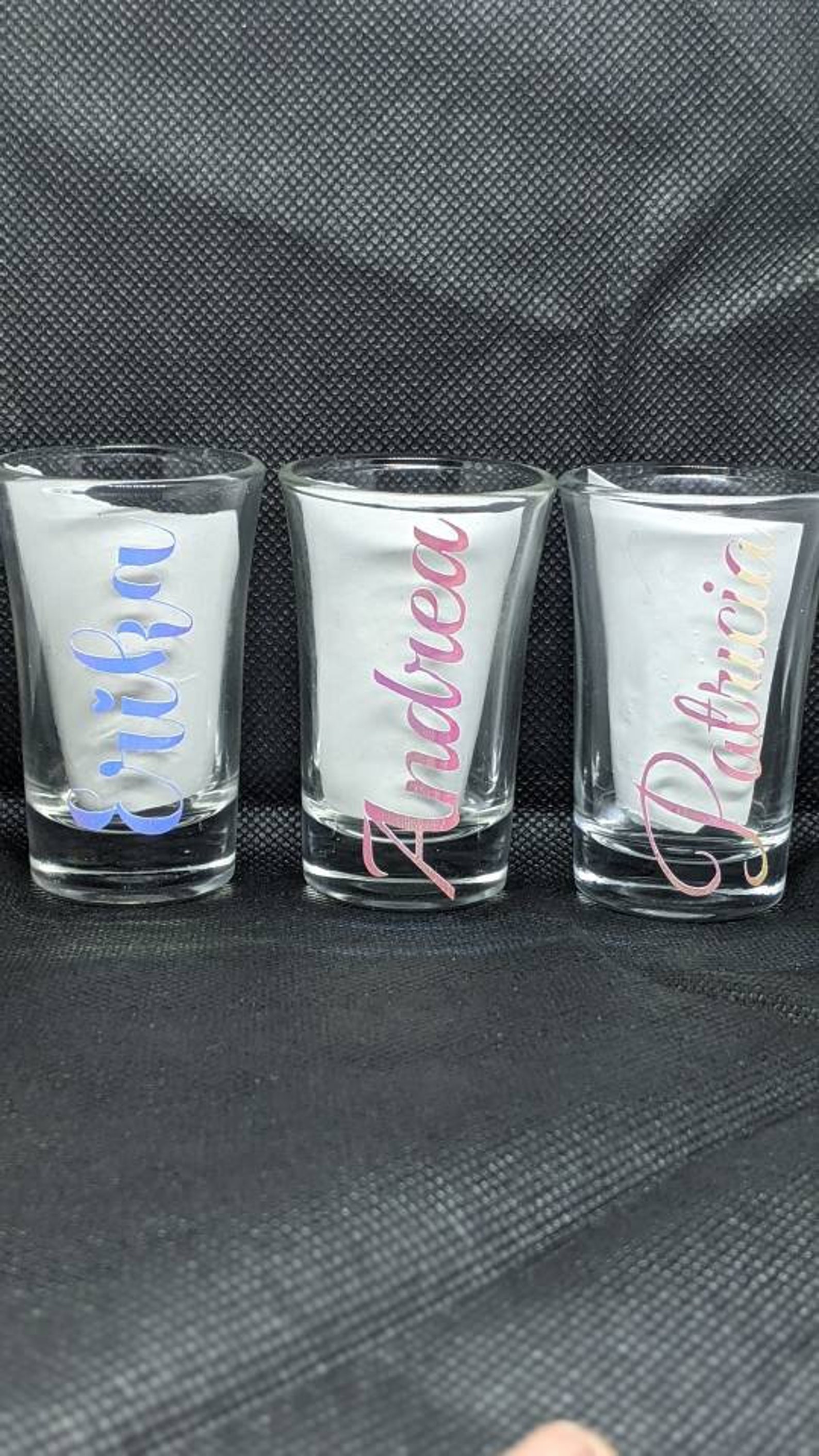 Personalized Shot Glasses Name Shot glasses Shot glasses Etsy