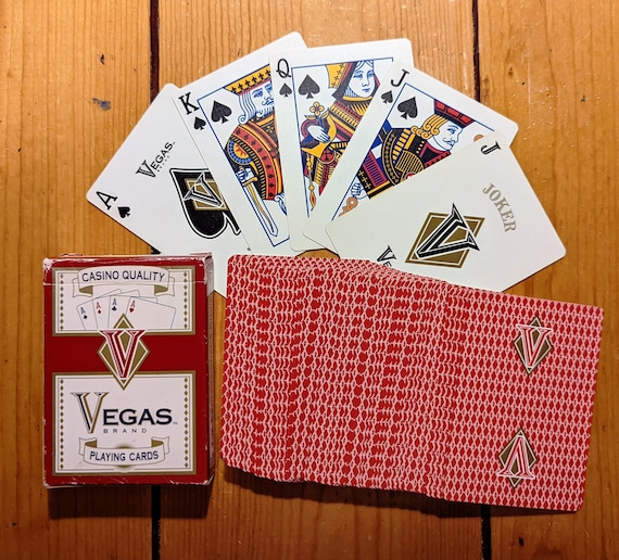 vegas brand playing cards