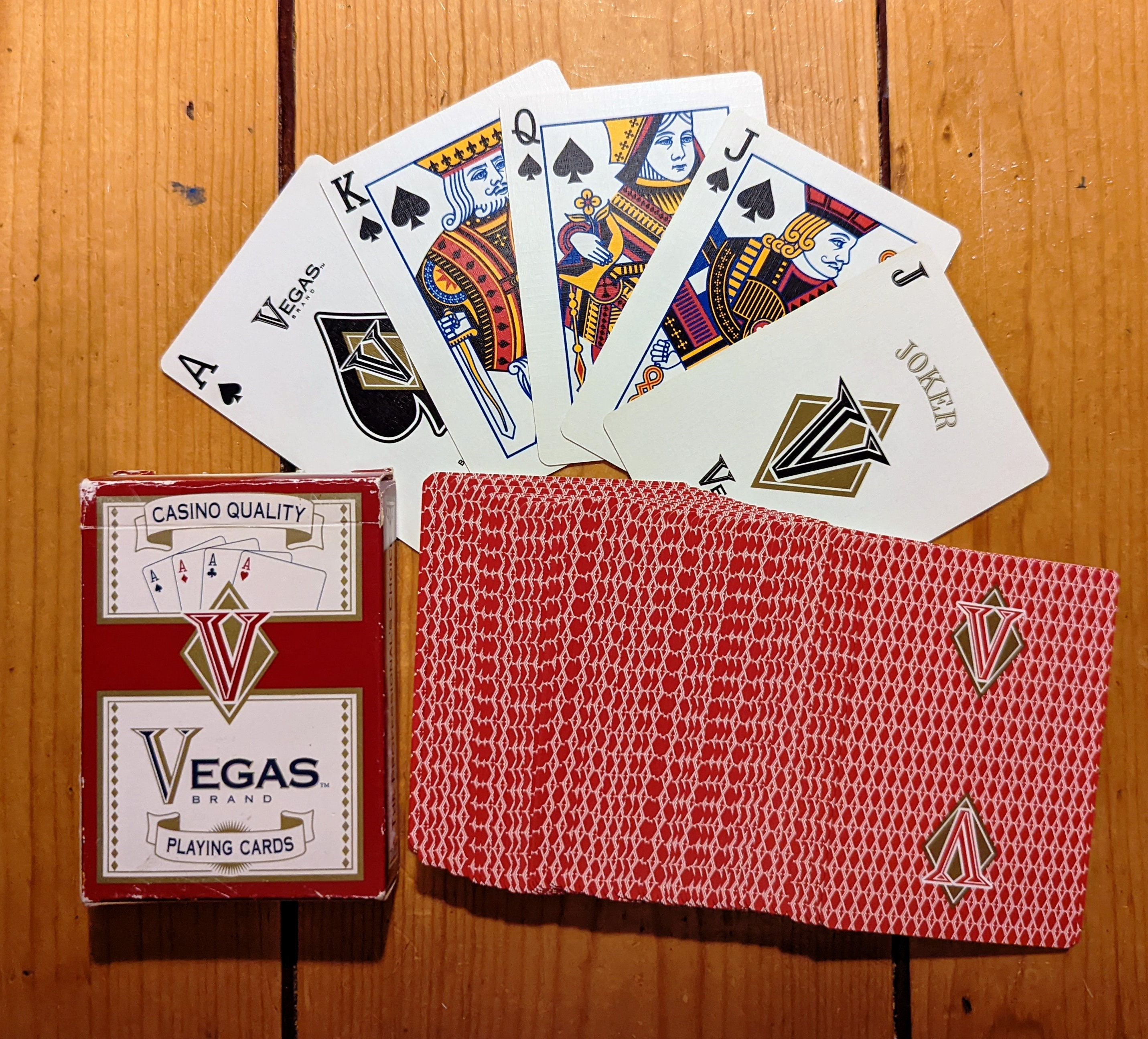 Casino Quality Vegas Brand Playing Cards New Sealed