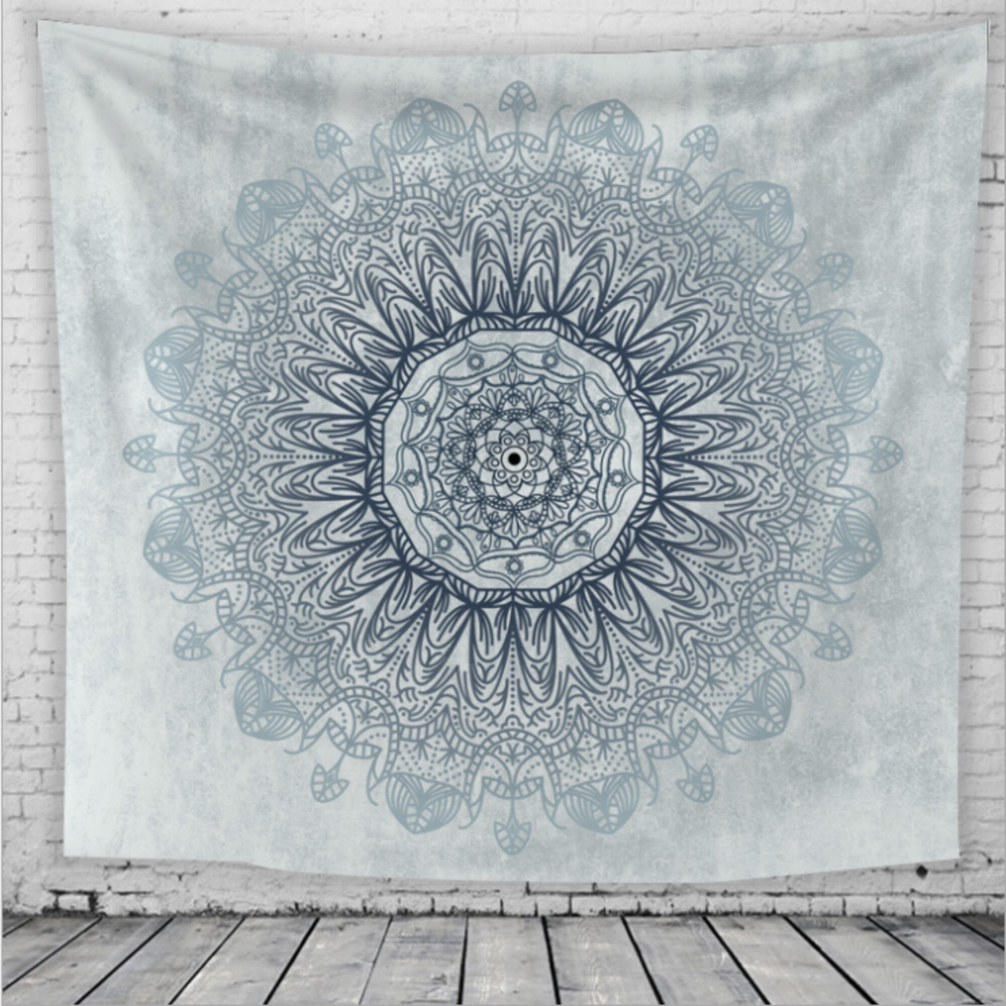 Mandala Tapestry Wall Tapestries Wall Hanging Queen Etsy