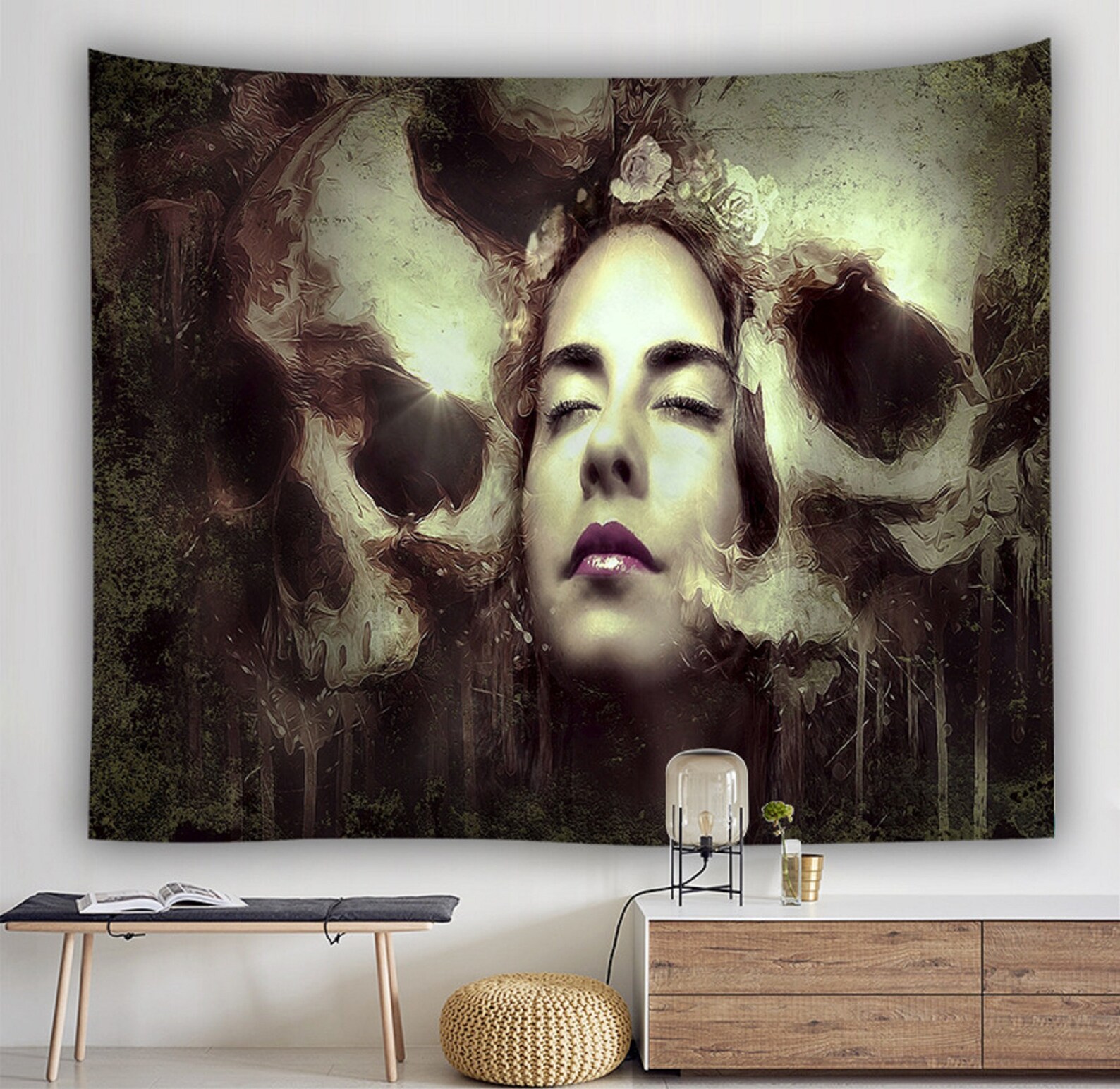Women Tapestry Wall Tapestry Lady Wall Hanging Gifts for  Etsy