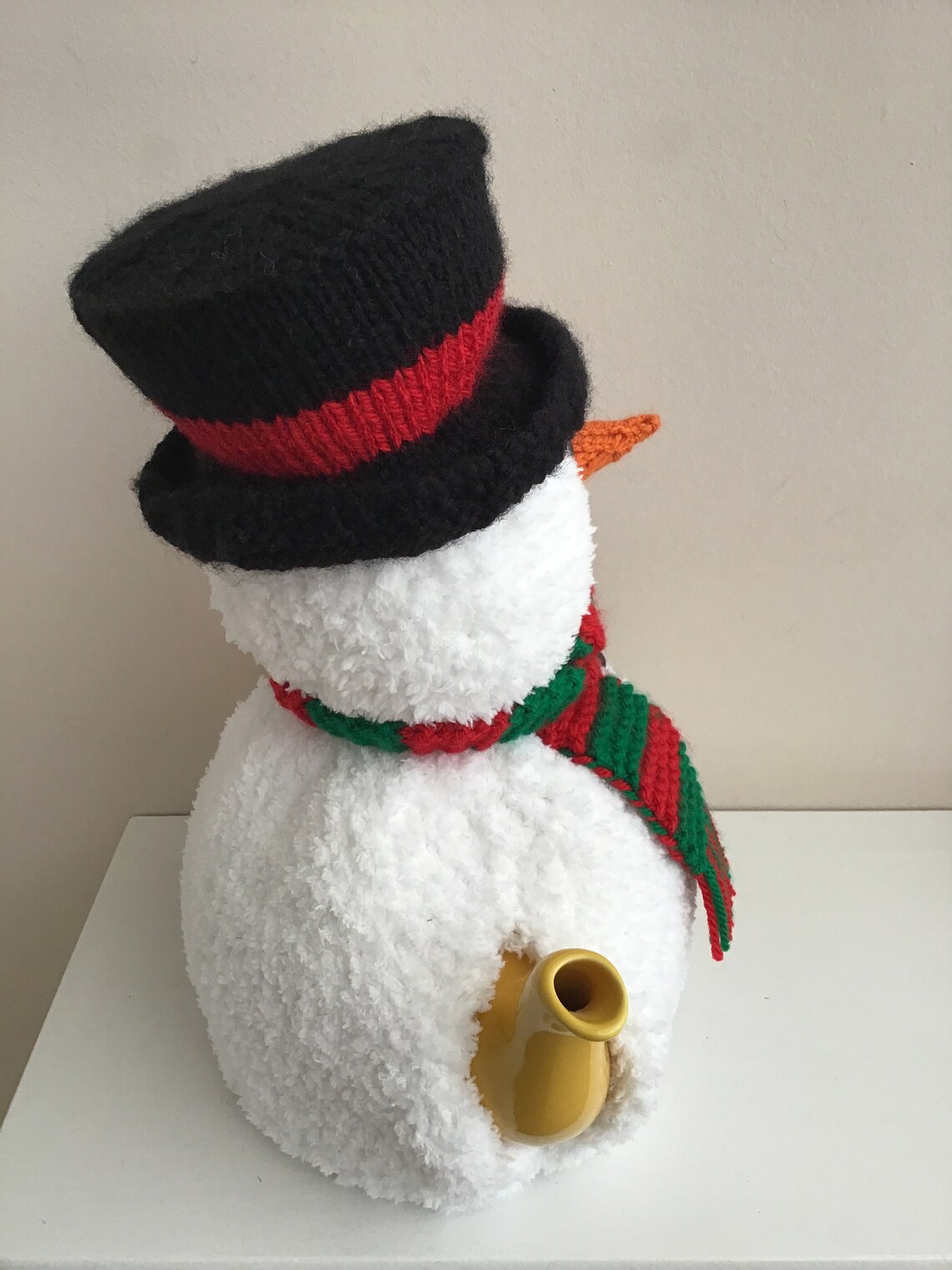 Tea Cosy Knitting Pattern. PDF Digital Download.mr Snowman Tea Etsy UK