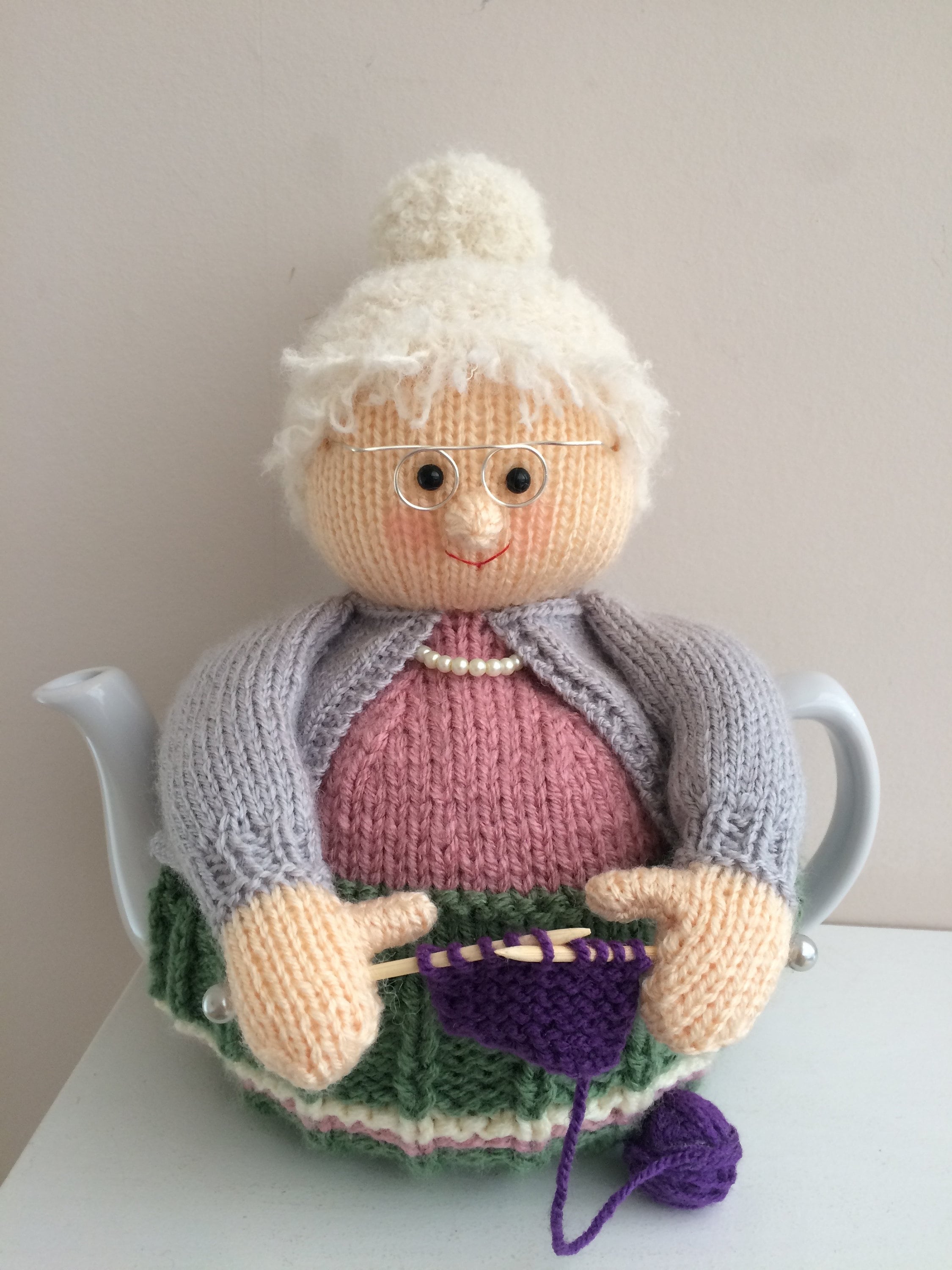 Tea Cosy Knitting Pattern. PDF Digital Download.knitting Nana Tea Cosy Knitting Pattern for a 2 Pint Tea Pot. Knitted Flat. ENGLISH ONLY. Etsy New Zealand
