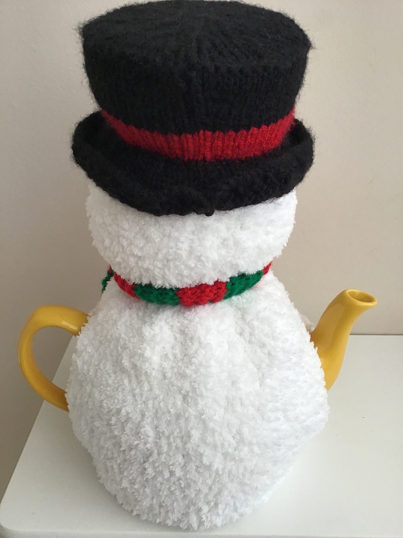 Tea Cosy Knitting Pattern. PDF Digital Download.mr Snowman Tea Etsy