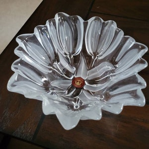 Walther glass Tulip bowl. NIB