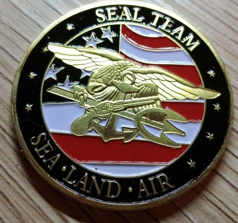 5013 Challenge Coin US Seal Team Sea Land Air Army Challenge Etsy