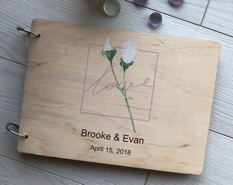 Guest book wedding,Wedding book,Wedding guestbook,Custom guest book,Alternative guest book,Wedding guest book rustic,Wood guest book