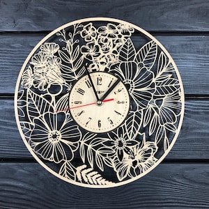 Wall clocks,Gift for Home,Unique wall clock,Wood clock,Modern wall clocks,Large wall clock,Hanging Wall Clock,Rustic wall clocks