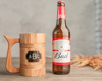 Handmade beer stein,Wood beer mug,Beer tankard,Best man gift beer mug,Dungeons and dragons mug,Beer cup,Groomsmen beer mug,Gift for man