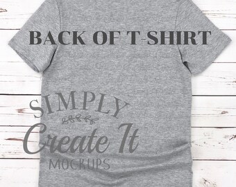 Gray Shirt Flat Lay Etsy