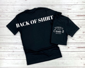 Bella 3001 Black Mockup, Front Back Mockup, Pocket, Bella 3413 Black, BlackT-Shirt Mockup, Flat Lay Mockup, Bella Mockup, Bella 3001 Mockup