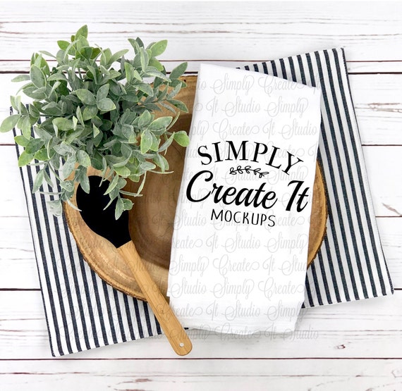 Download Tea Towel Mockup Flour Sack