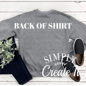 Gildan 18000 Graphite Heather Mockup, Gildan 18000, Graphite Heather, Back of Sweatshirt Mockup, Flat Lay mockup, Gildan , Graphite Heather