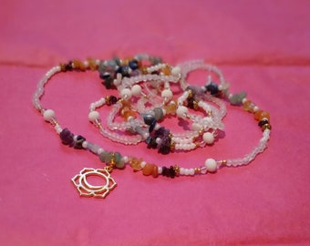 Waist Beads - Totally Balanced Full Chakra Strand