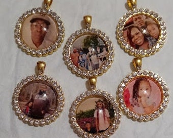Photo Pendants (No Words, Photos Only)