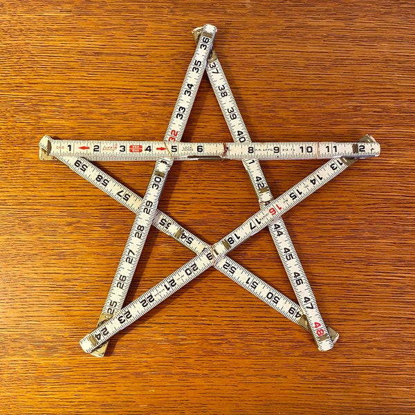 Vintage Ruler Star