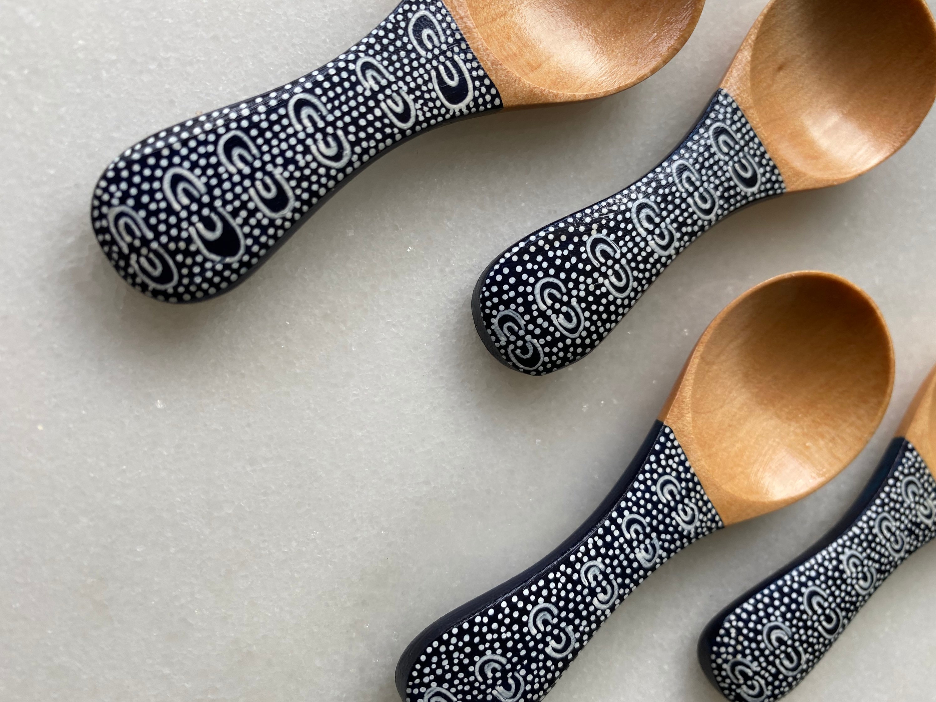 Coastal Feel Spice Spoons Condiment Spoons Dip Spoons Etsy