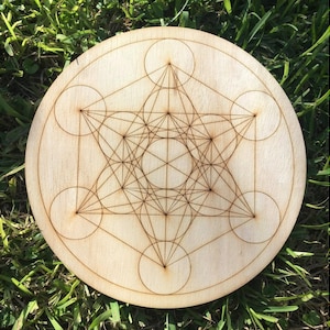 Metatron&#39;s Cube Crystal Grid