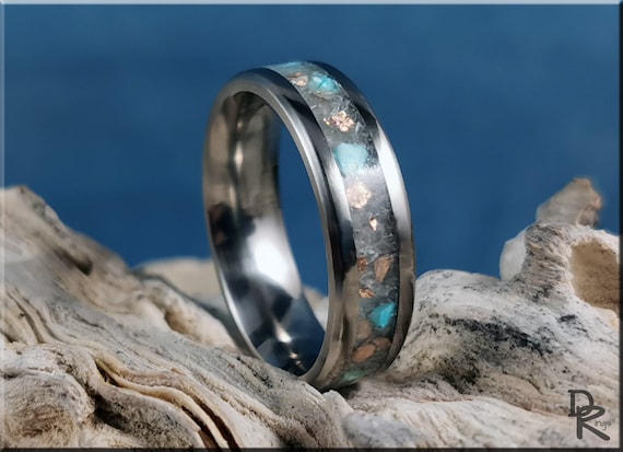 Selenite wedding deals ring
