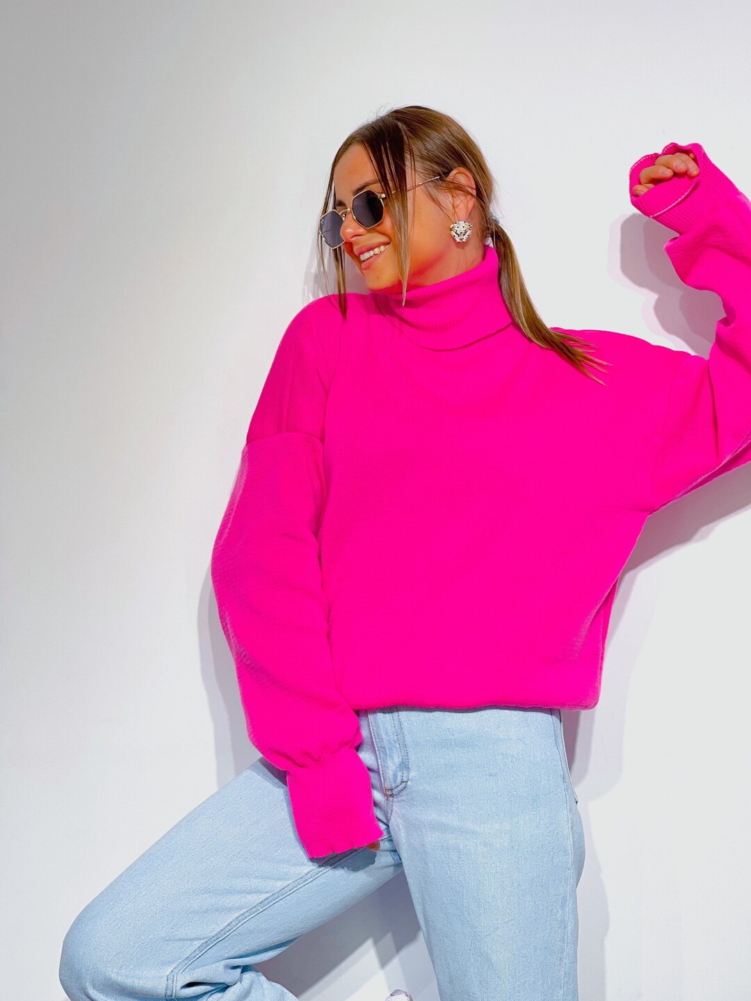 Tostalgic clothing Turtle knit pink ピンク Turtle knit / pink | Tostalgic Clothing