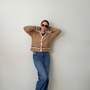 Beautiful Cardigan, Autumn Cardigan, Women Cardigan, Evening Cardigan, Winter Cardigan, Casual Cardigan, Knit Cardigan, Knitted Cardigan
