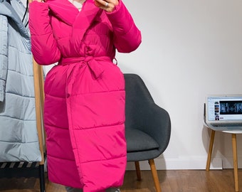 Oversized Puffer Jacket Oversize Parka Thick Puffa Down Coat