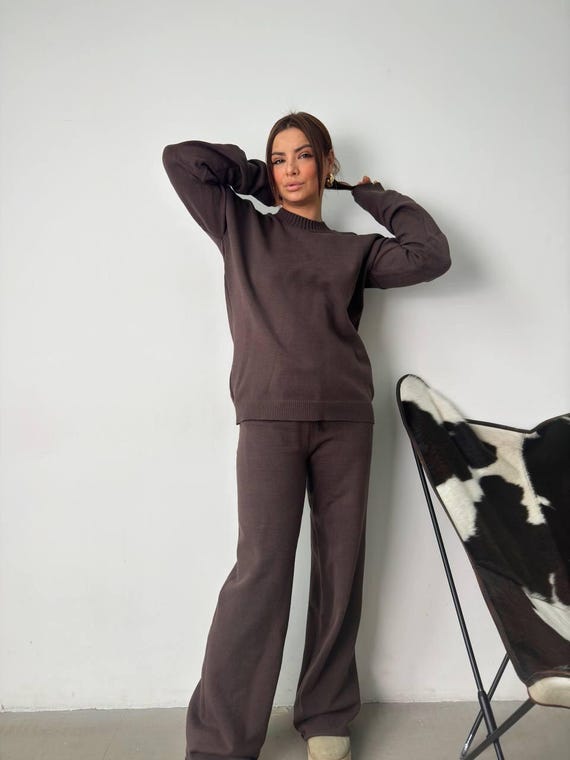 Sweater Matching Cozy Set Couple Matching Cozy Flannel Pajamas Set