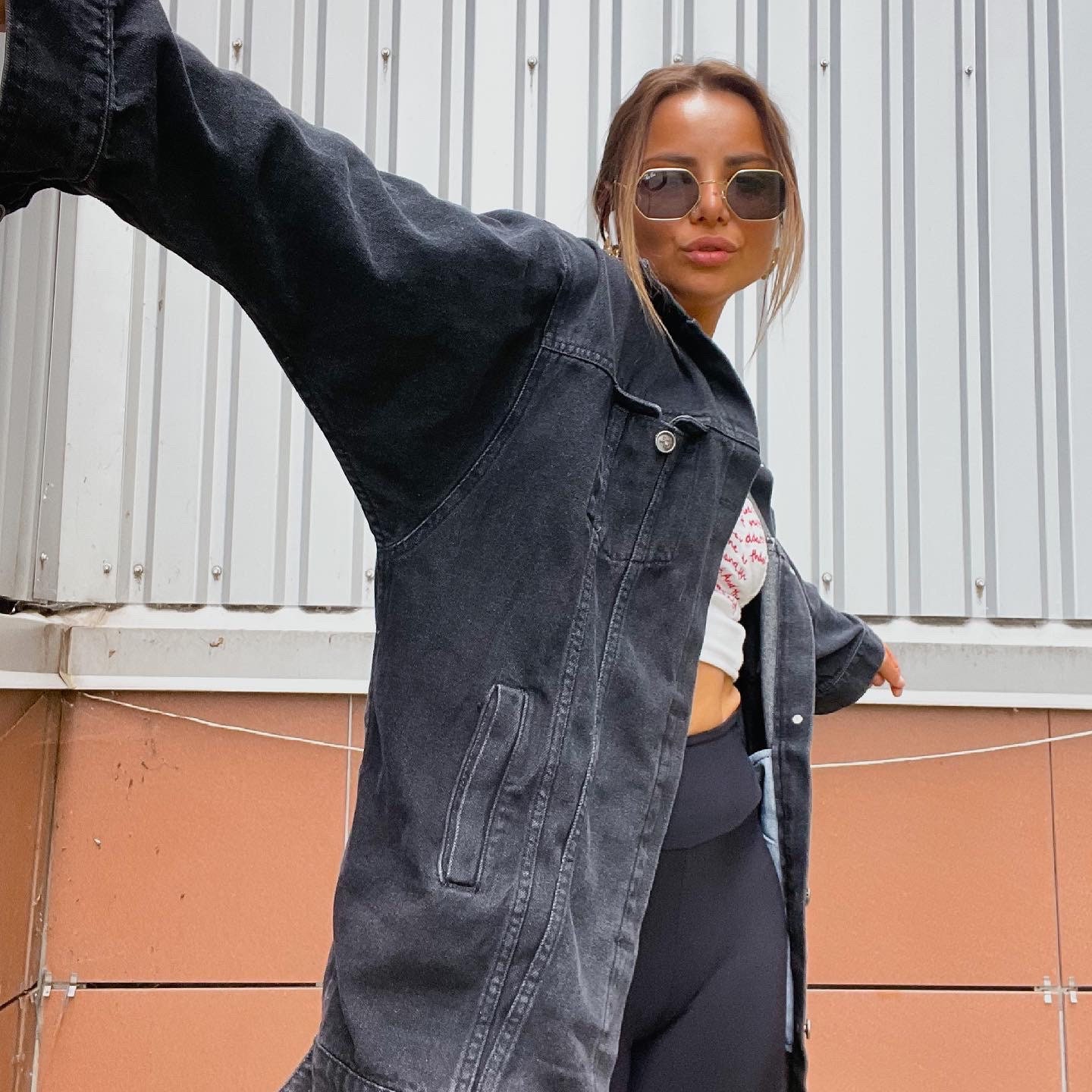 Womens Summer Jacket Black Casual 