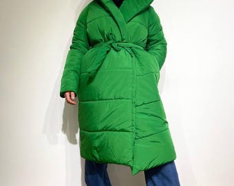 Oversized Puffer Jacket Oversize Parka Thick Puffa Down Coat