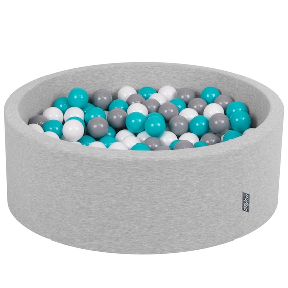 grey foam ball pit