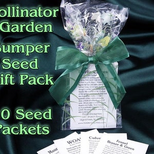 Save the Pollinators.  Seed Gift Pack.