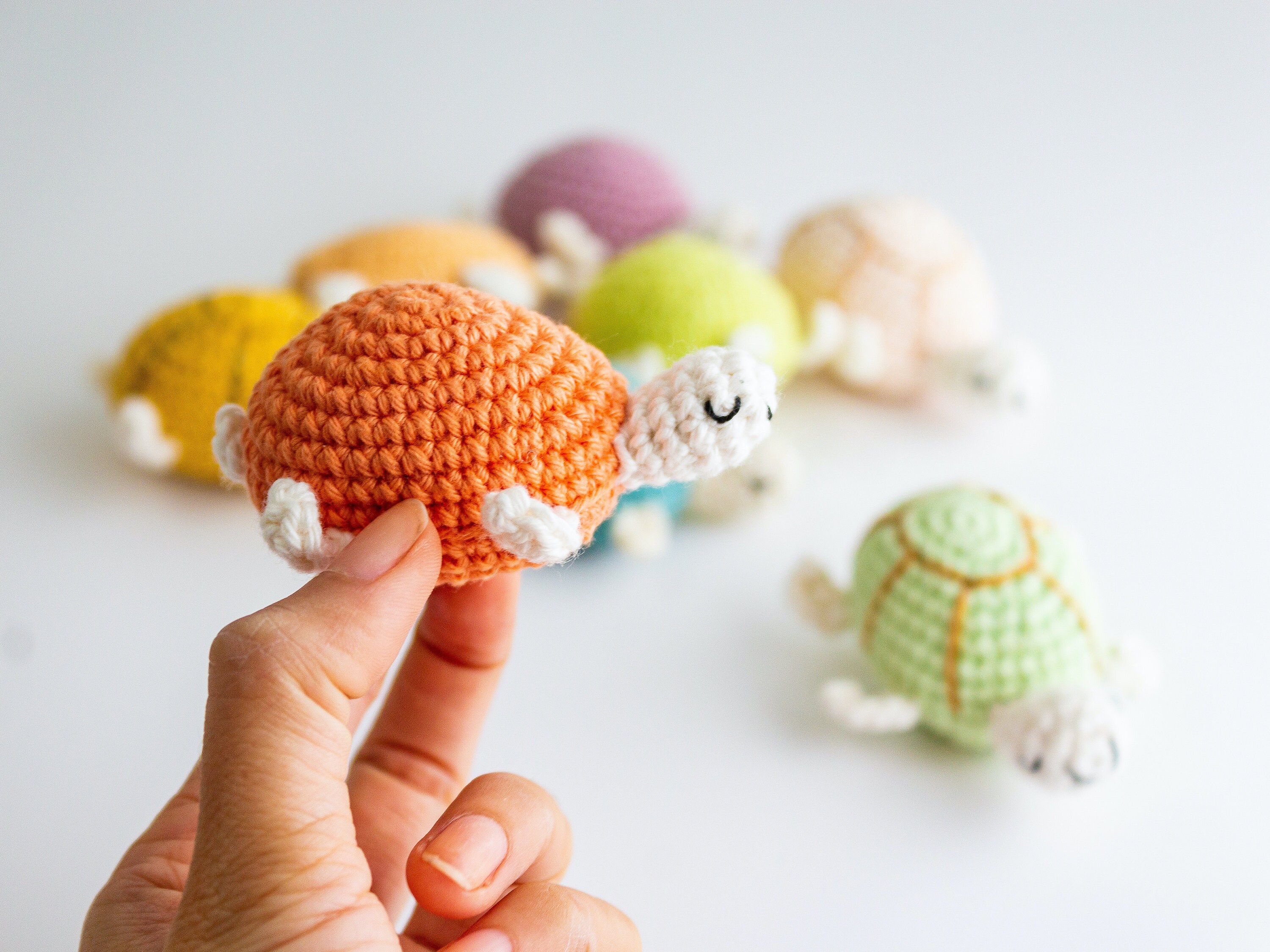 Crochet Turtle Pattern / Amigurumi Turtle PDF / Turtle Pocket | Etsy