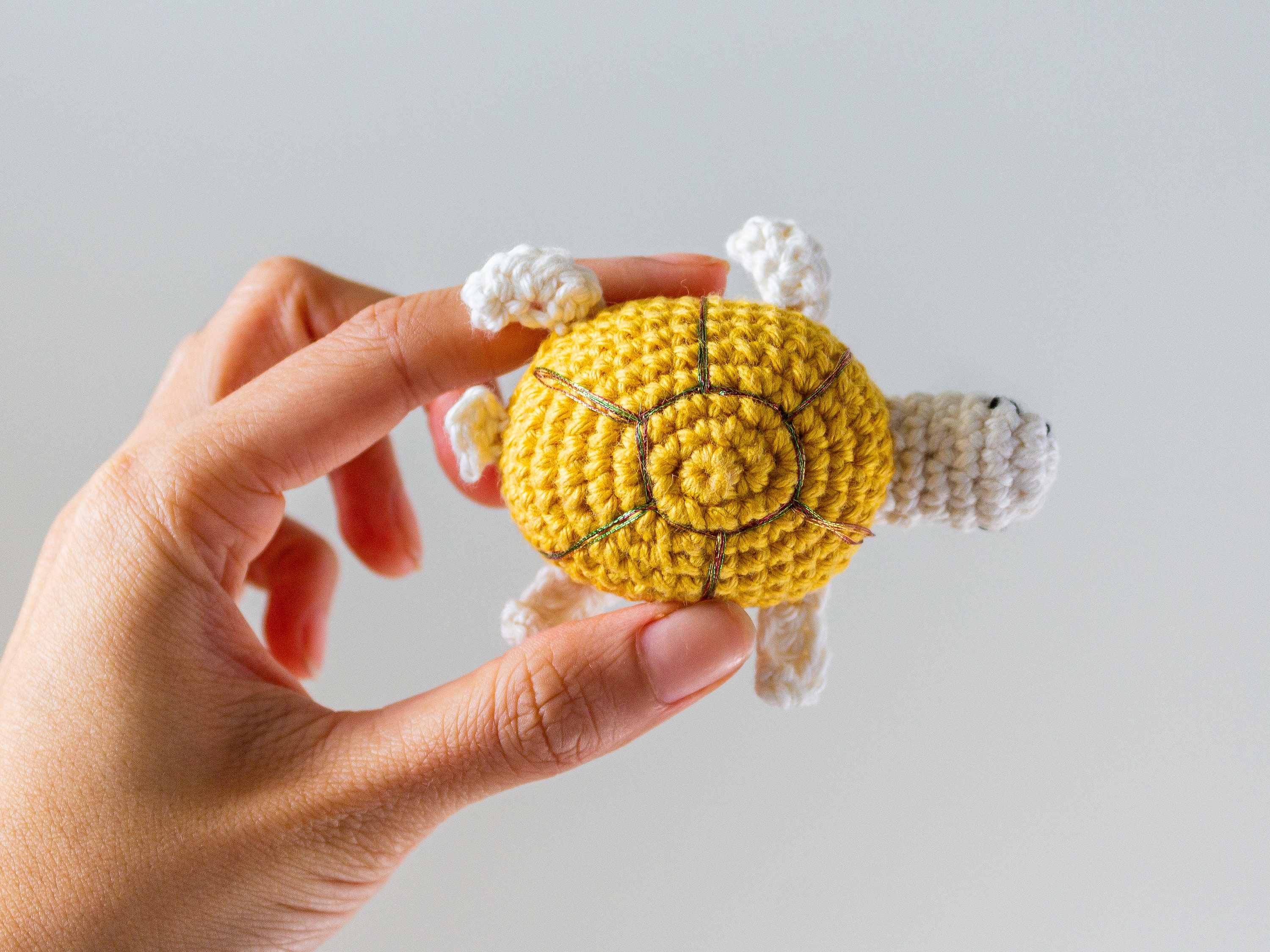 Crochet Turtle Pattern / Amigurumi Turtle PDF / Turtle Pocket | Etsy