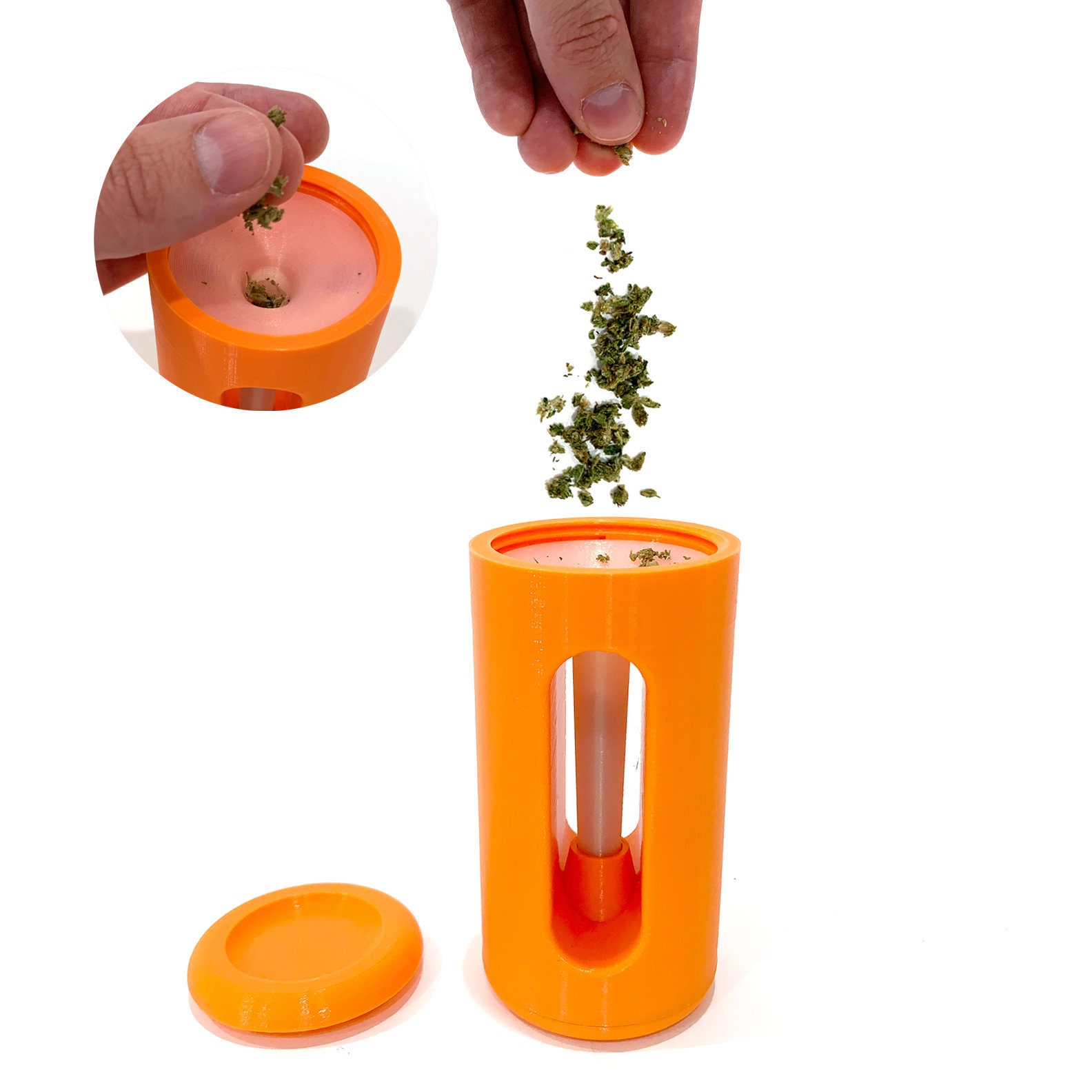 Cone Case Eco Friendly Preroll Filler, Joint Roller, Raw Cone Stuffer