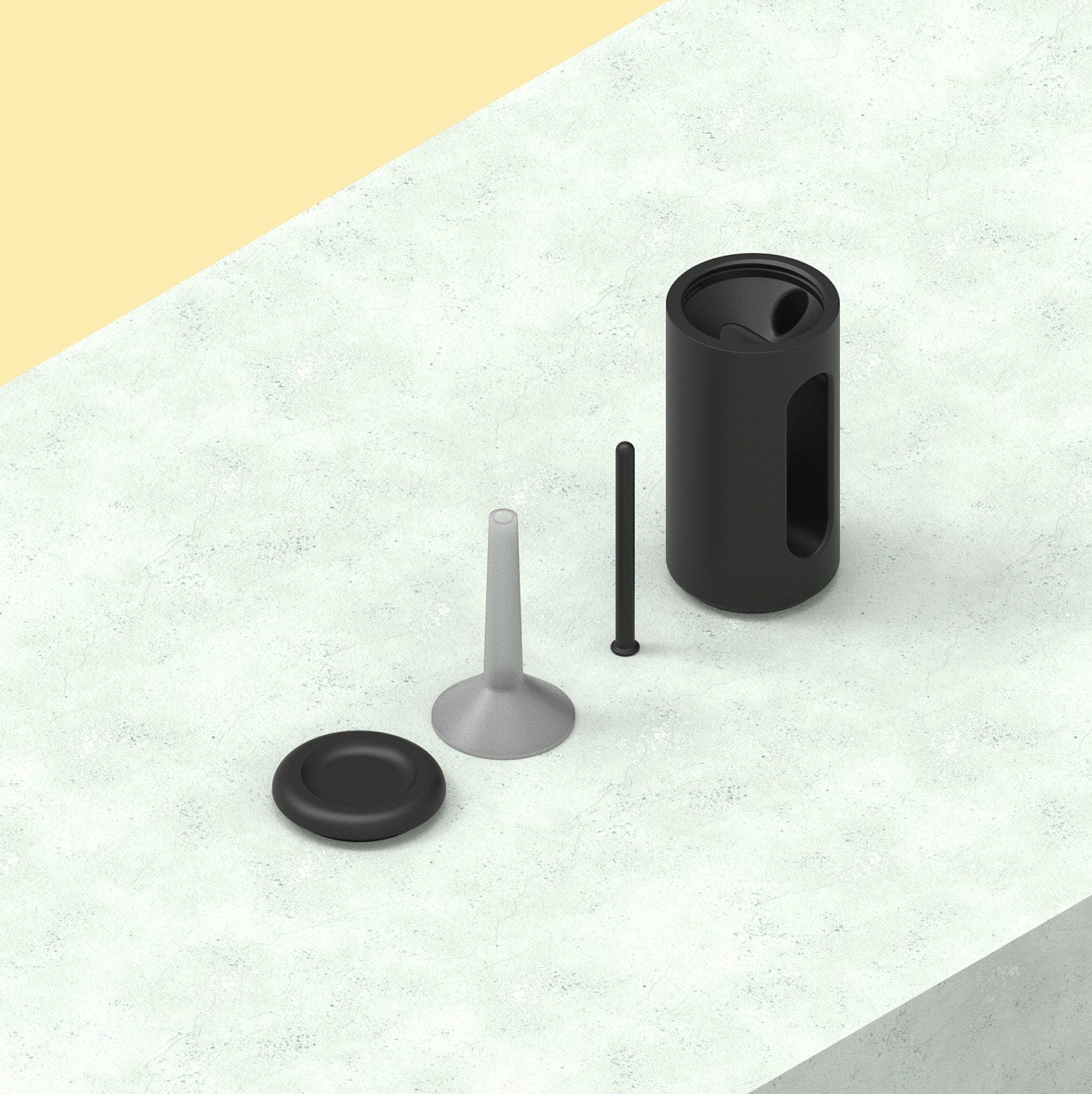 Cone Case Eco Friendly Preroll Filler, Joint Roller, Raw Cone Stuffer