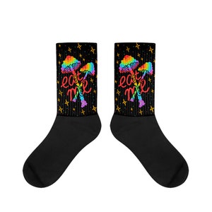 Eat me mushroom socks
