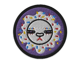 Donut me kitty parches bordados
