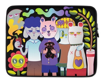 Funda para portátil Moon Friends