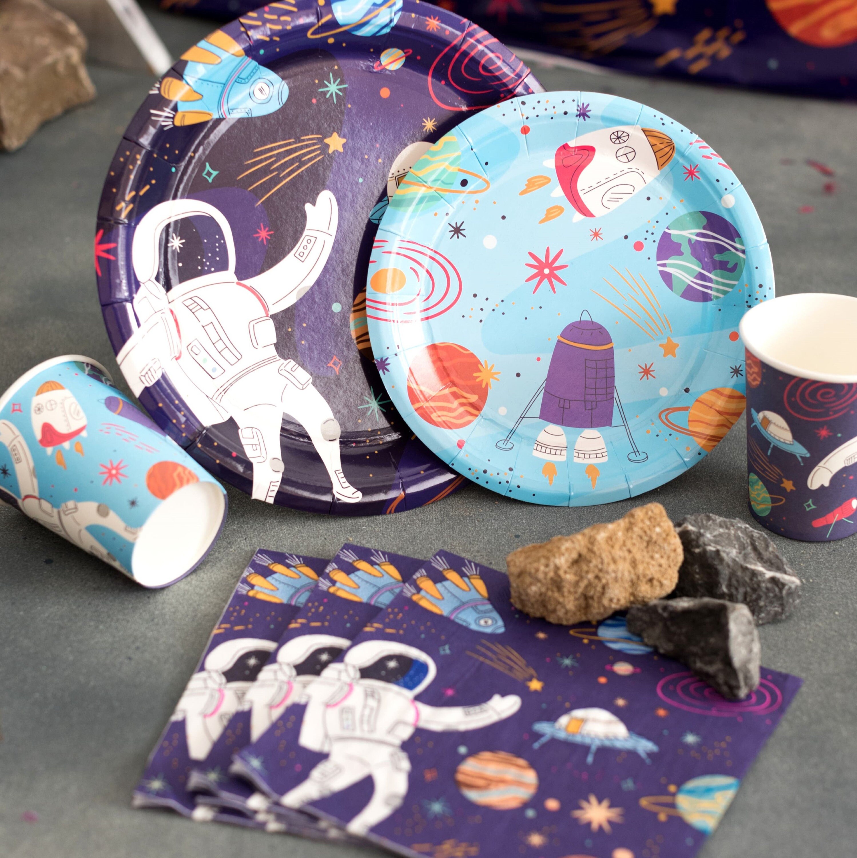 Space Party Decorations & Birthday Supplies 16 Guests | Etsy